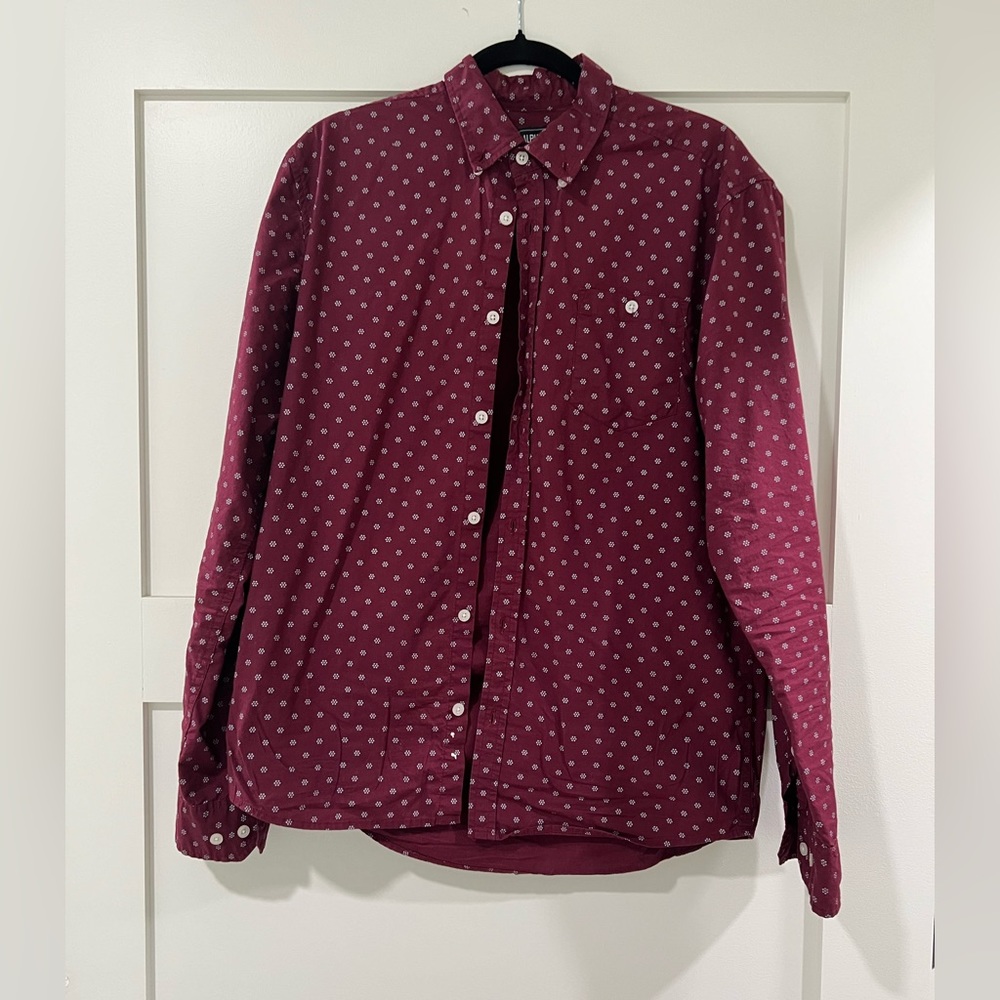 Alpha Beta Dress Shirt M Mens